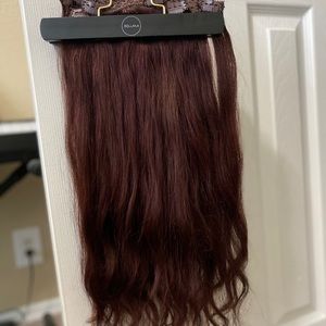 Bellami Piccolina 18” 120g brown hair extensions